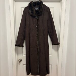 Jones New York | Jackets & Coats | Faux Poodle Fur Coat With Faux